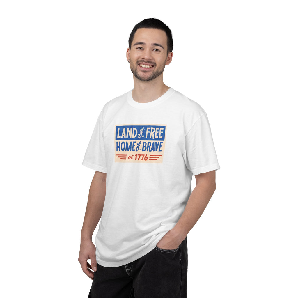 Unisex - Land of the Free Patriotic Tee