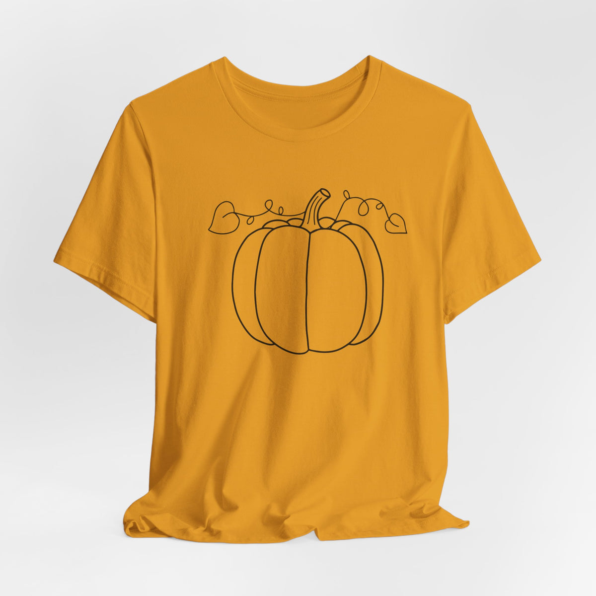 Unisex - Minimal Pumpkin Halloween Tee
