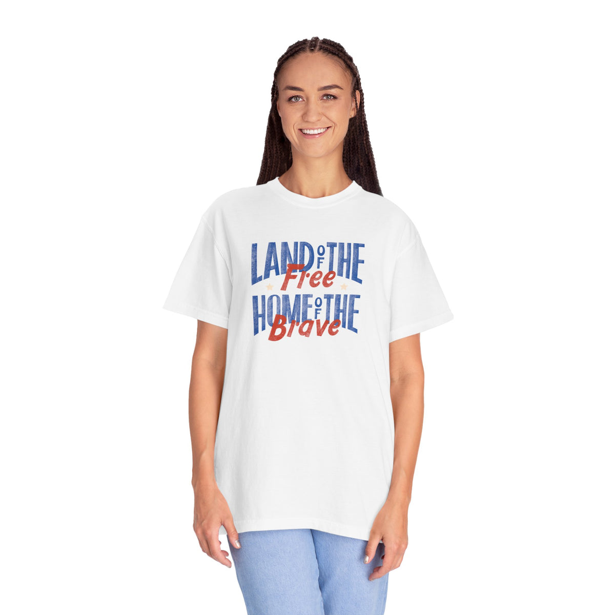 Unisex - Land of the Free Patriotic Tee