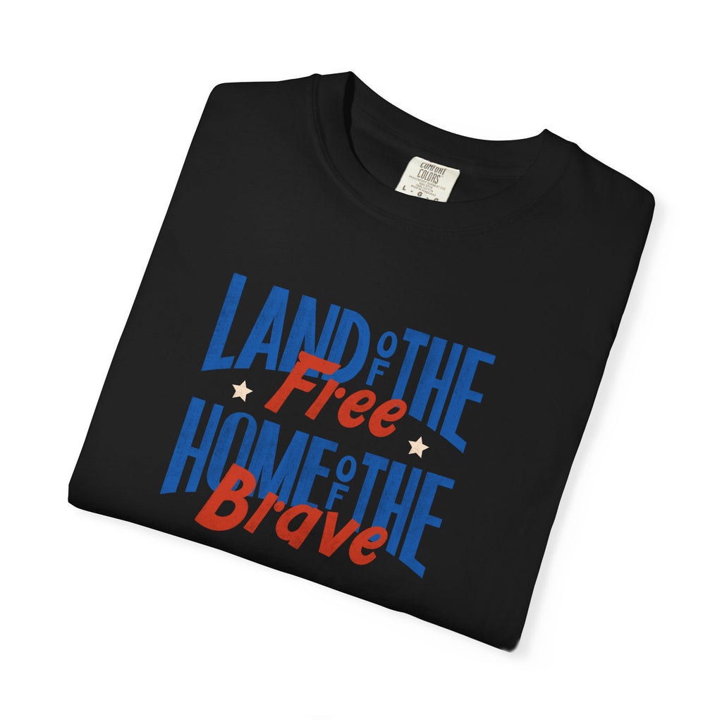 Unisex - Land of the Free Patriotic Tee