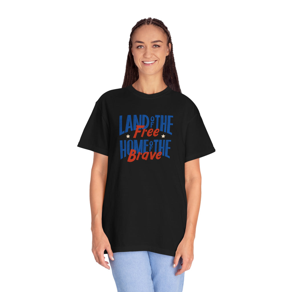 Unisex - Land of the Free Patriotic Tee