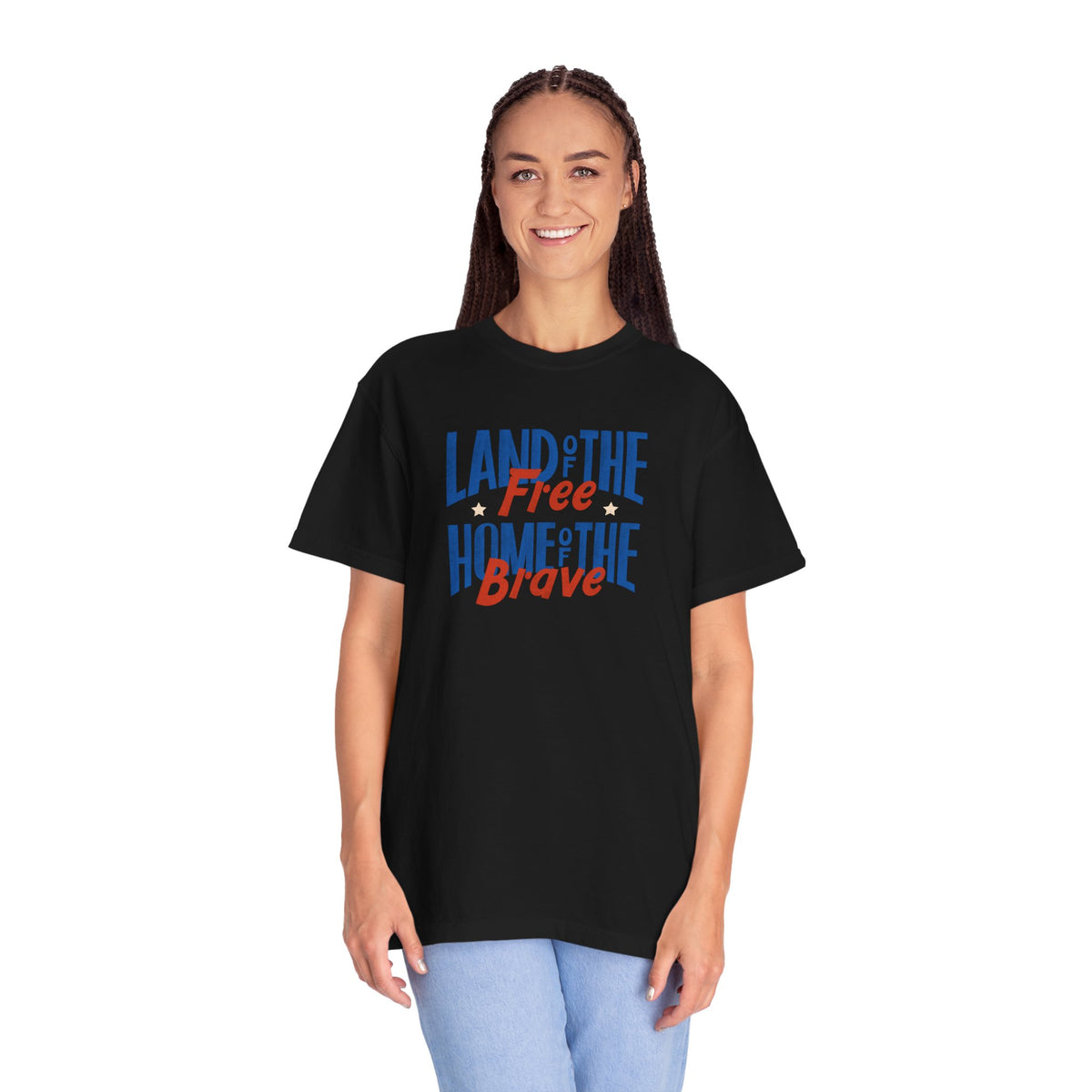 Unisex - Land of the Free Patriotic Tee