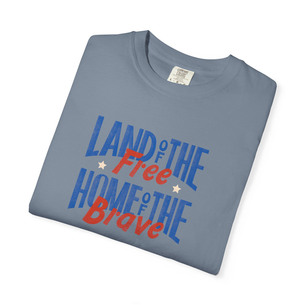 Unisex - Land of the Free Patriotic Tee