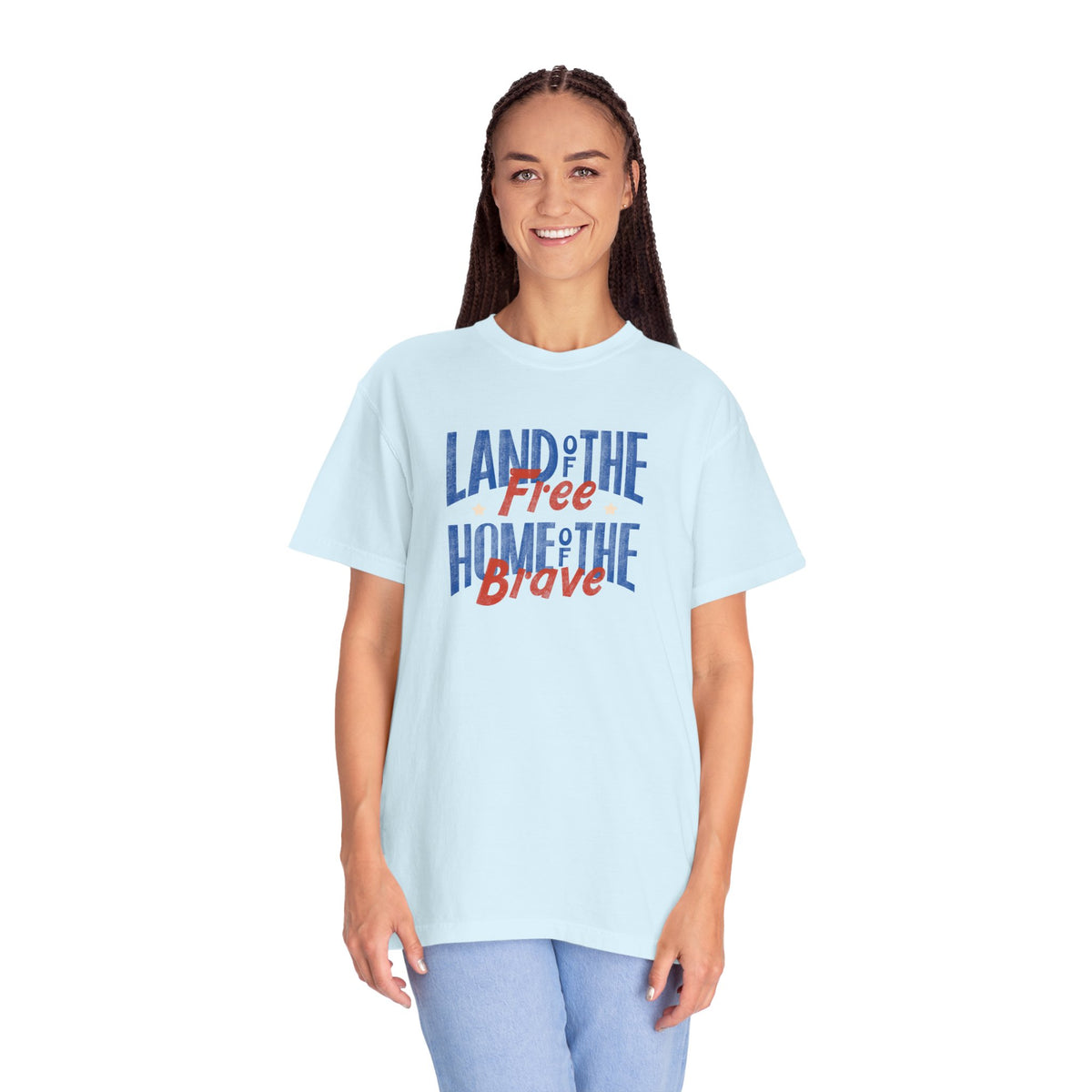 Unisex - Land of the Free Patriotic Tee