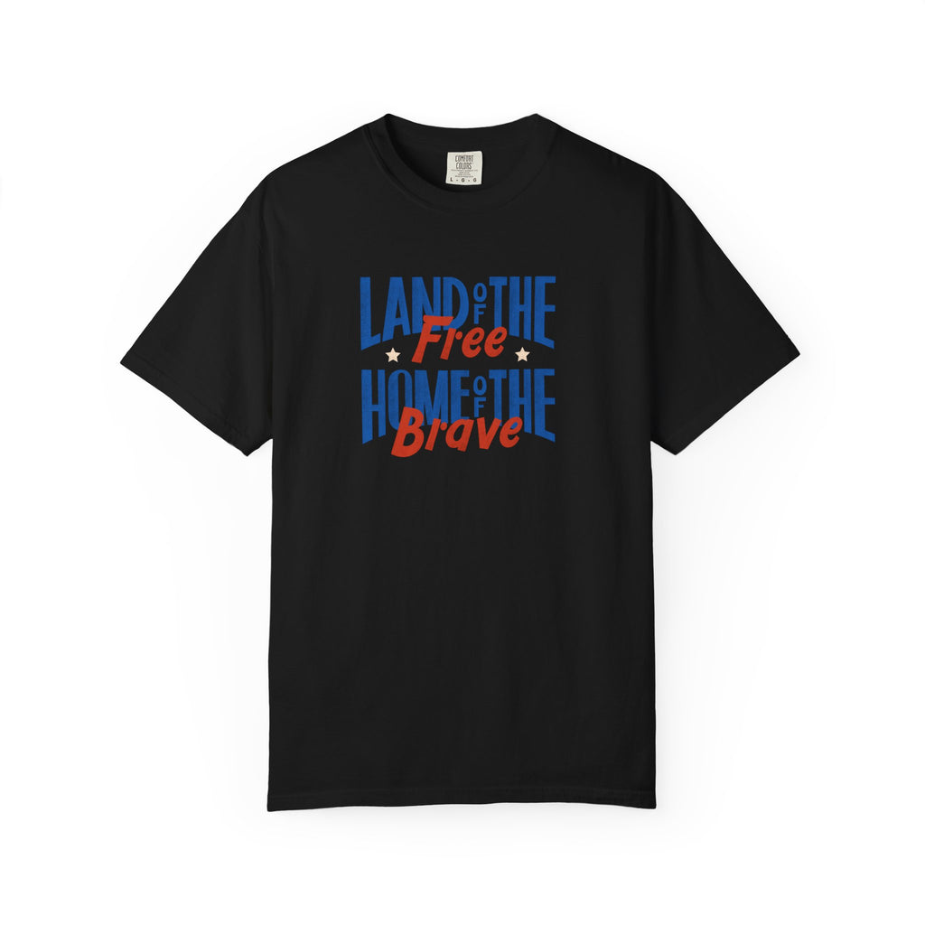 Unisex - Land of the Free Patriotic Tee