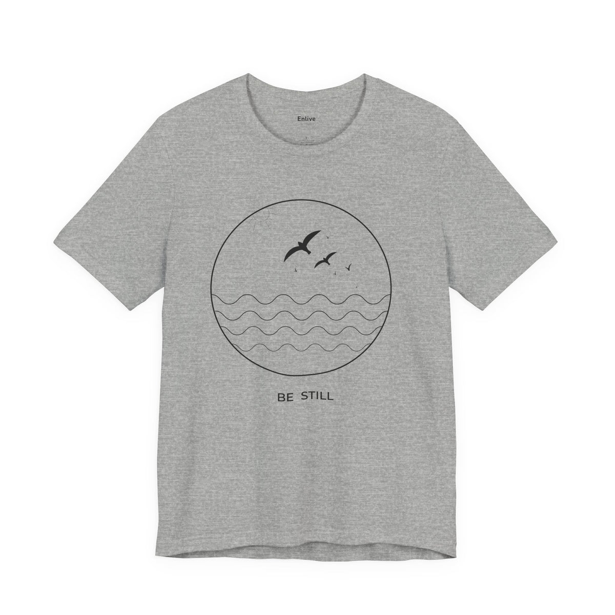 Unisex - Be Still Inspirational Graphic Tee