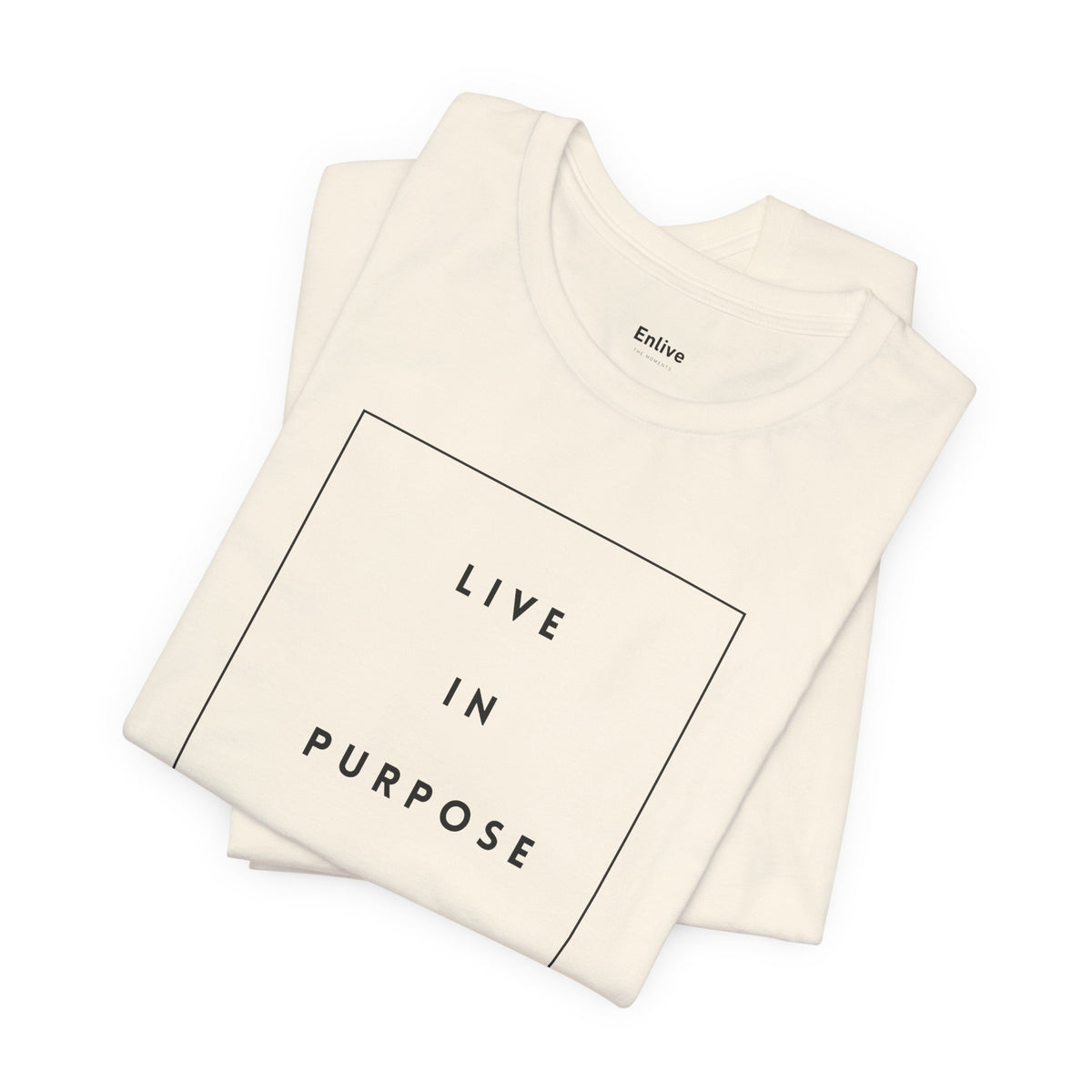 Unisex - Live in Purpose Inspirational Graphic Tee