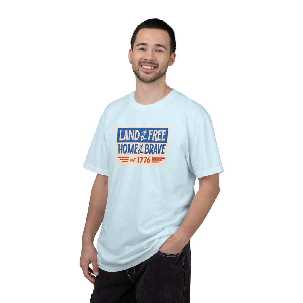 Unisex - Land of the Free Patriotic Tee