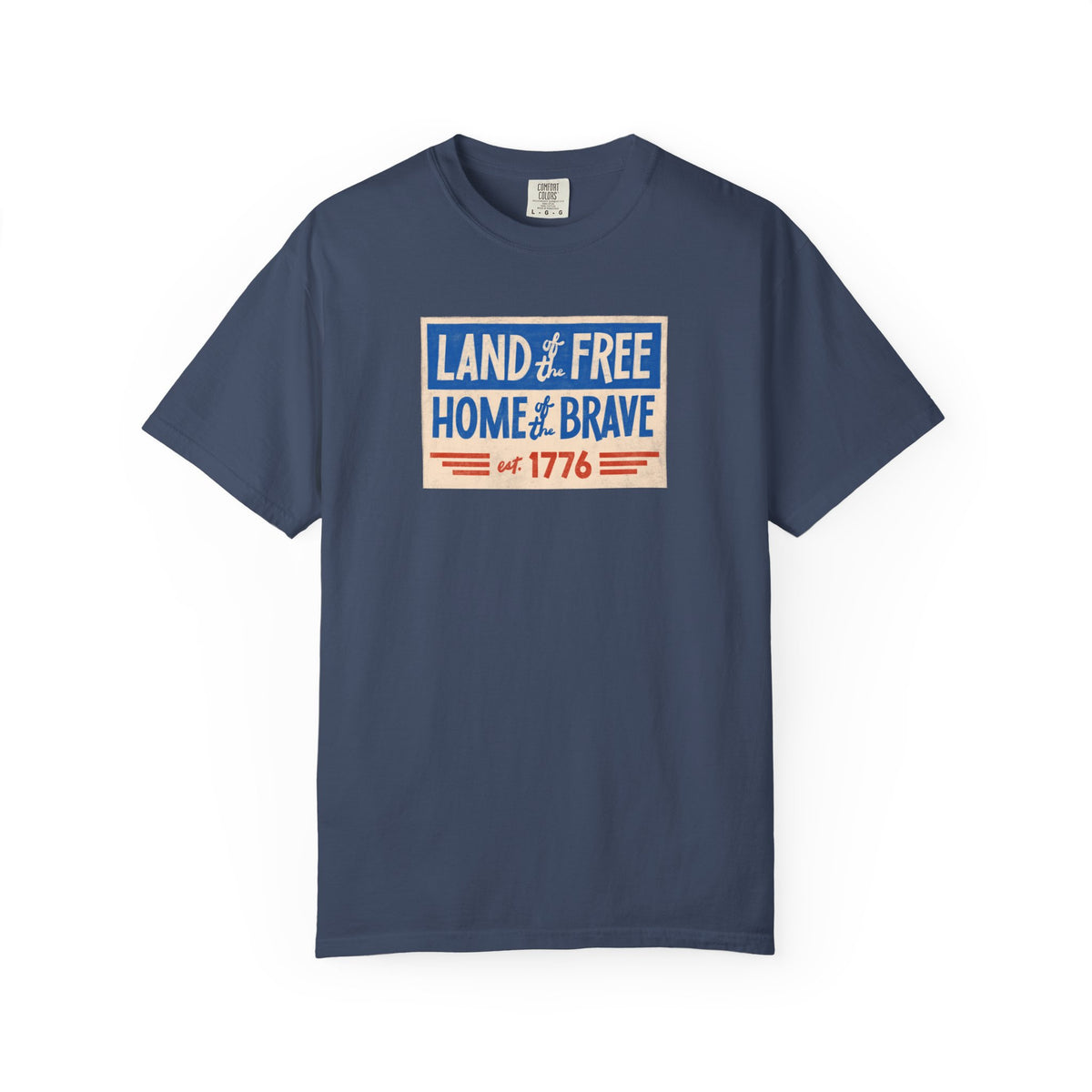 Unisex - Land of the Free Patriotic Tee