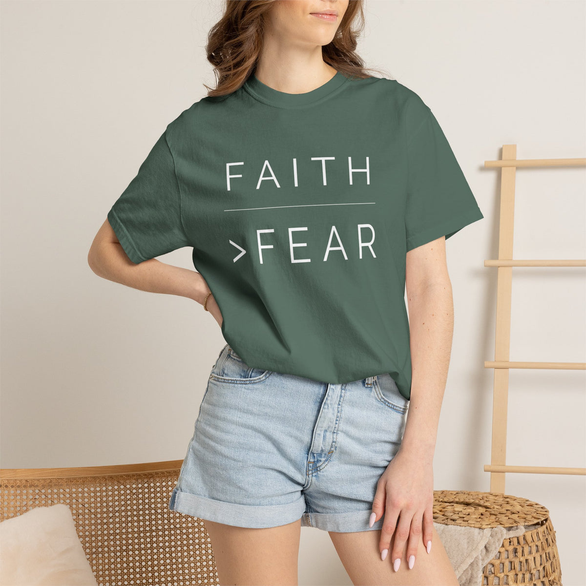 Unisex - Faith Over Fear Graphic Tee