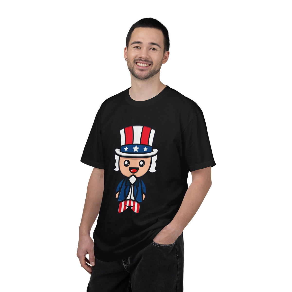 Unisex - All-American Uncle Sam Graphic Tee