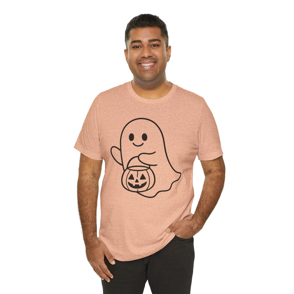 Unisex- Cute Ghost Halloween Tee