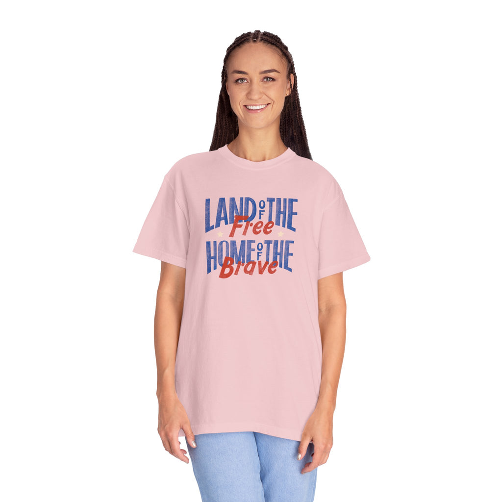 Unisex - Land of the Free Patriotic Tee