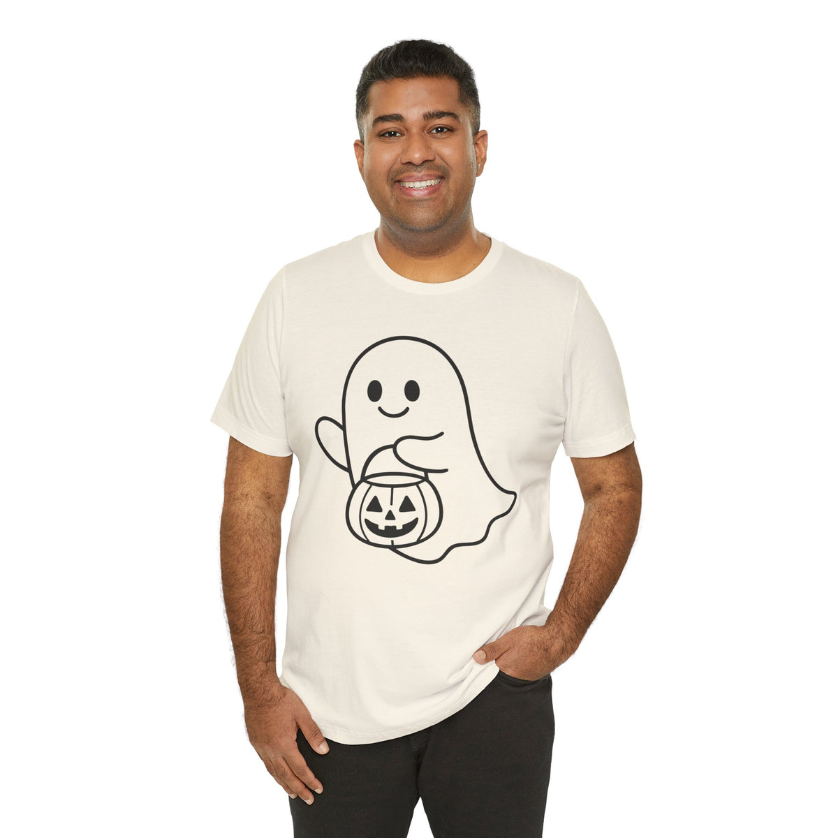 Unisex- Cute Ghost Halloween Tee