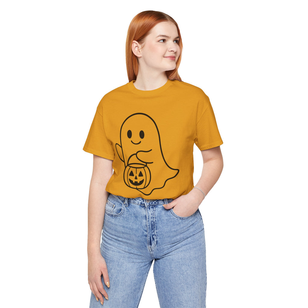 Unisex- Cute Ghost Halloween Tee