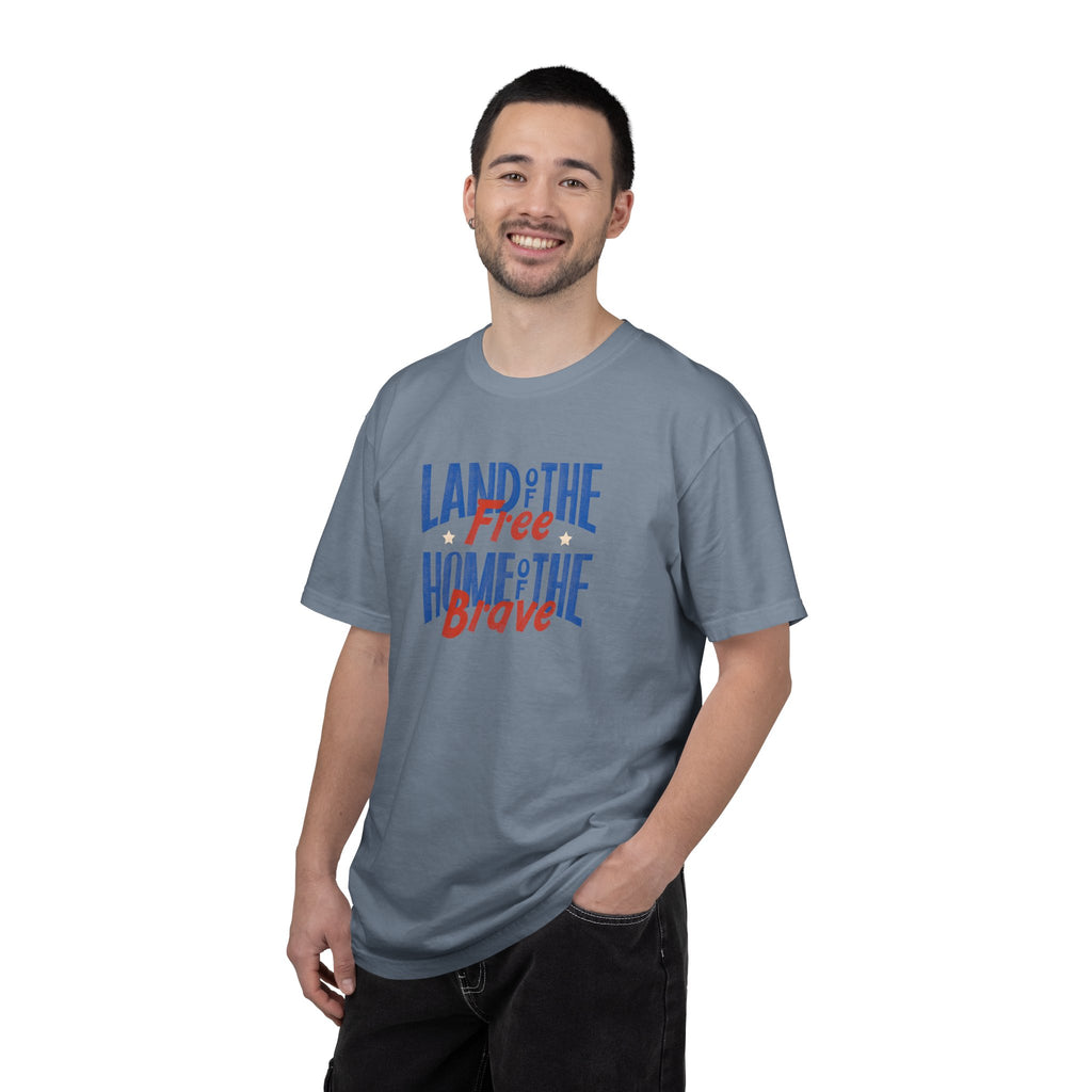 Unisex - Land of the Free Patriotic Tee