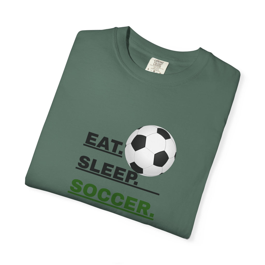 Unisex - Eat Sleep Soccer Repeat Tee