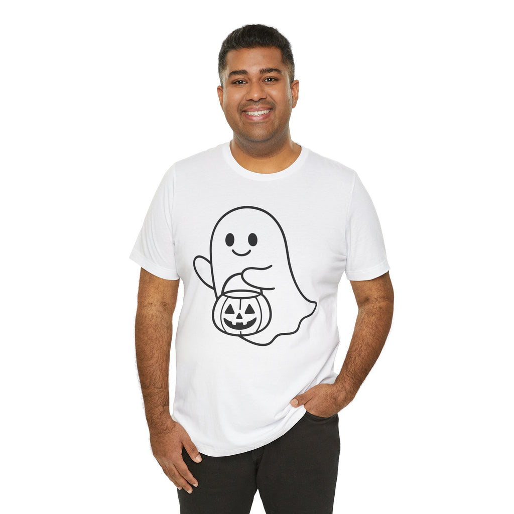 Unisex- Cute Ghost Halloween Tee