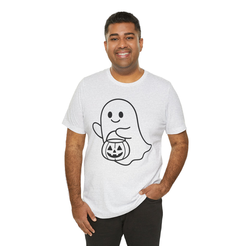 Unisex- Cute Ghost Halloween Tee