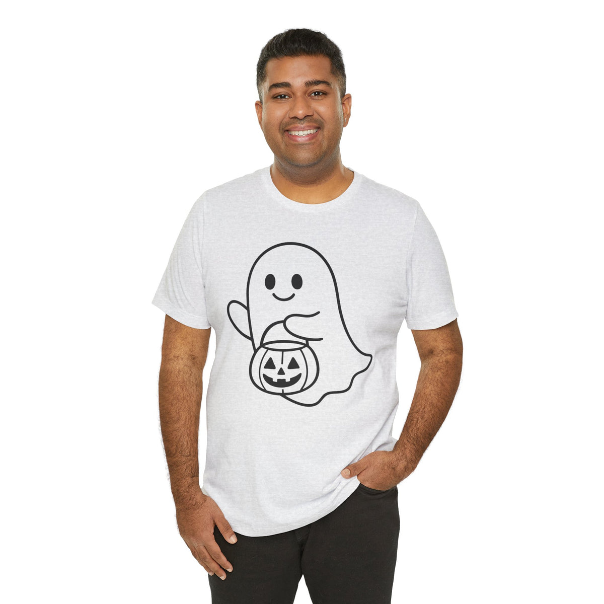 Unisex- Cute Ghost Halloween Tee