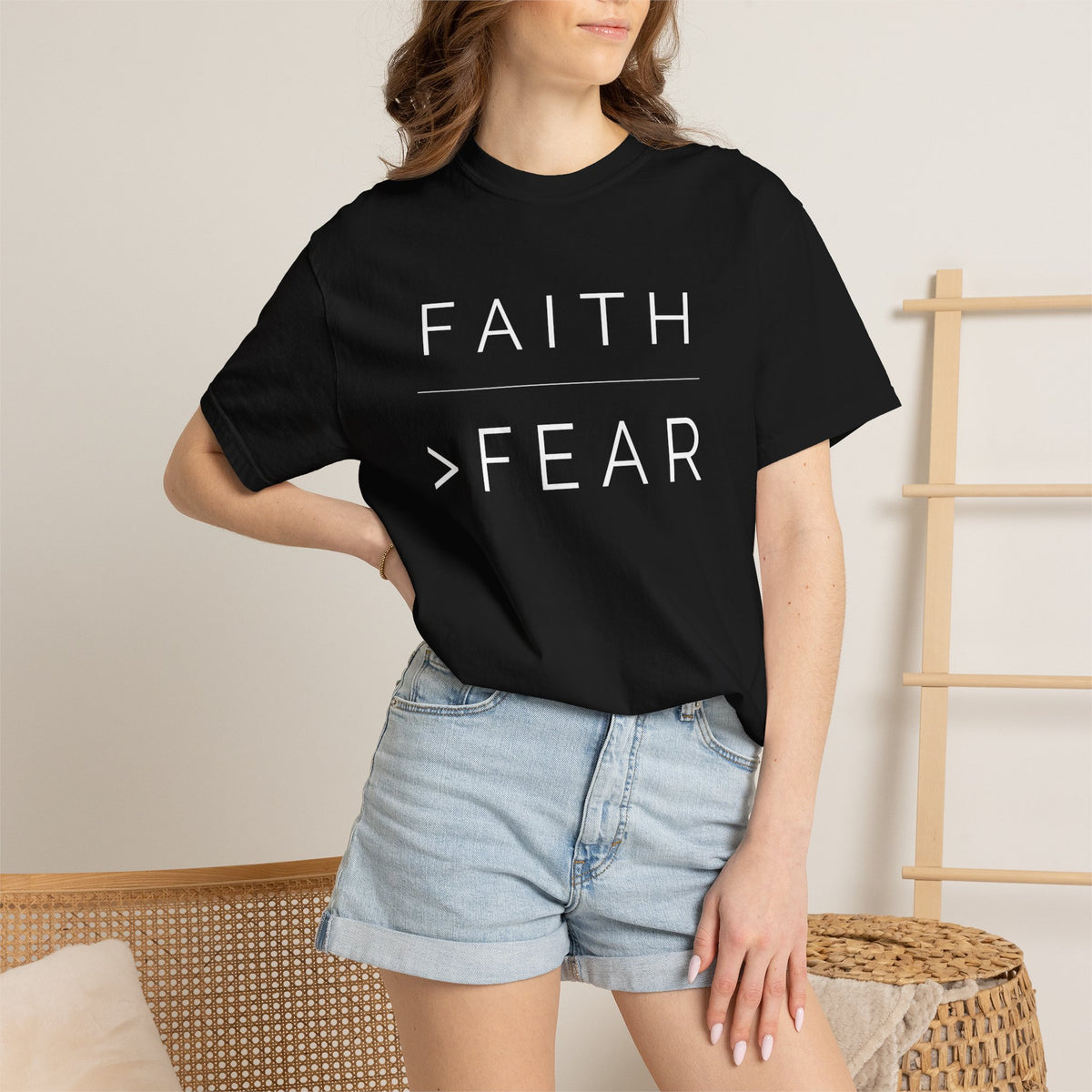 Unisex - Faith Over Fear Graphic Tee