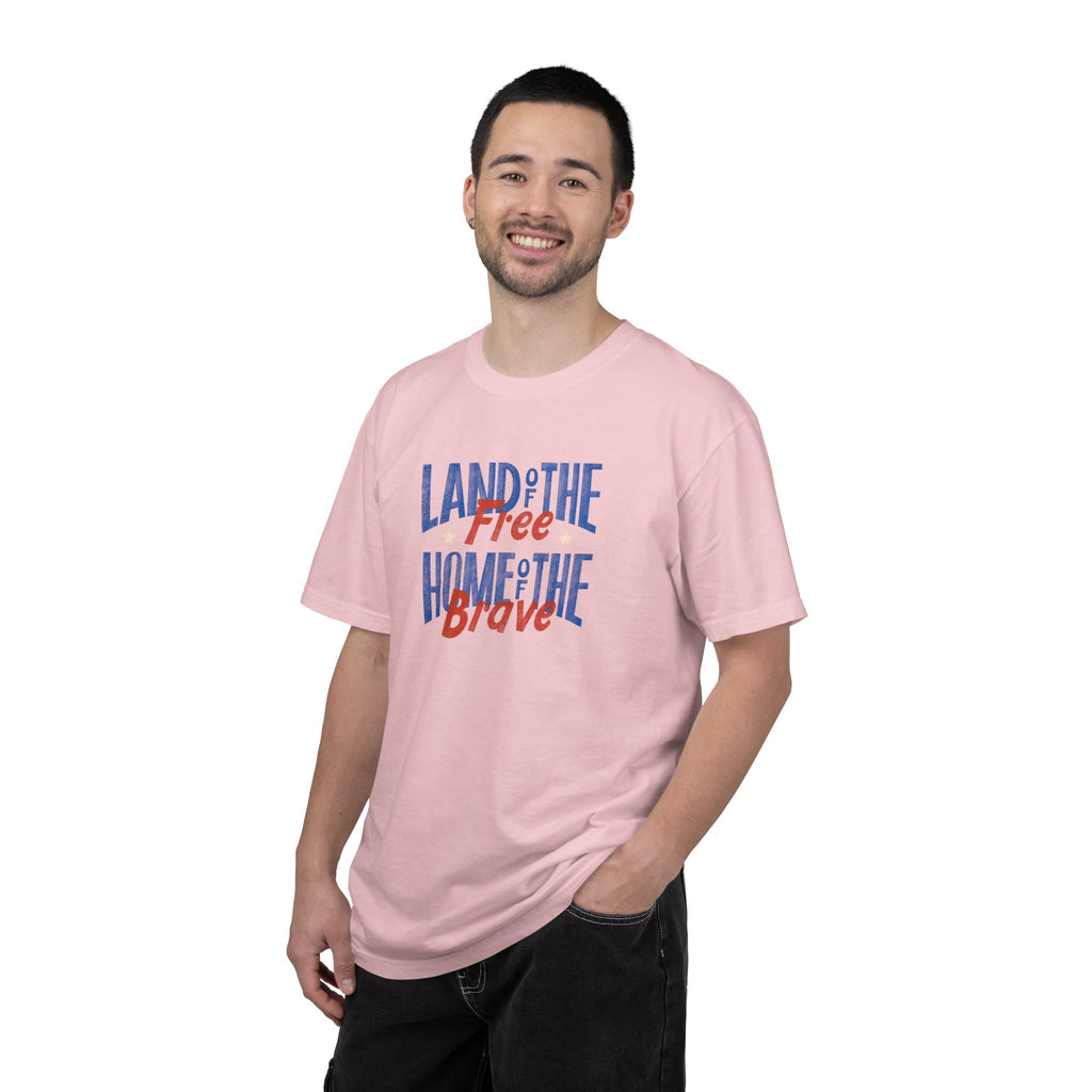 Unisex - Land of the Free Patriotic Tee