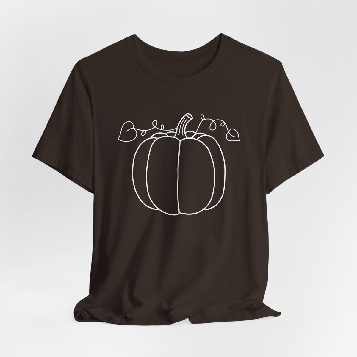 Unisex - Minimal Pumpkin Halloween Tee