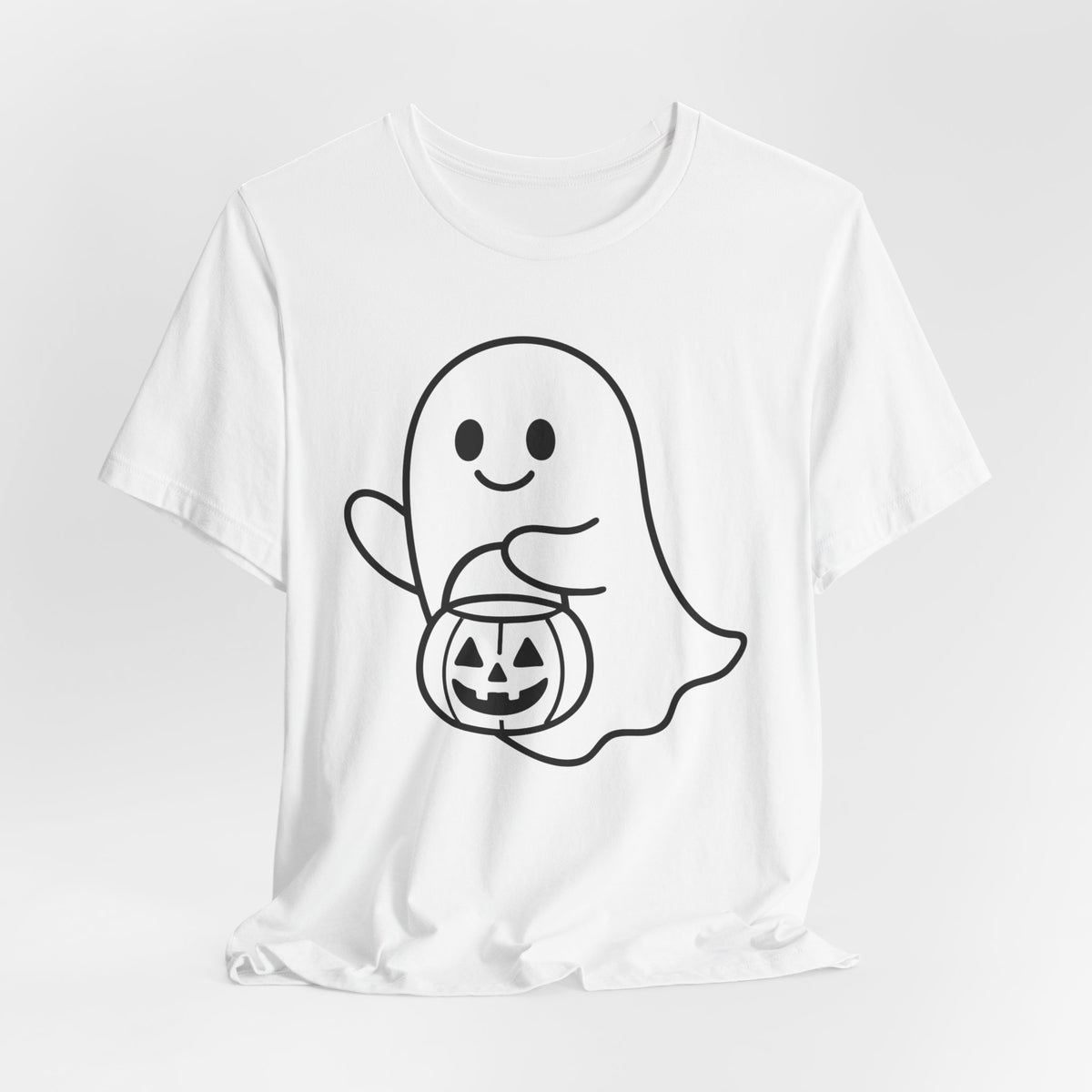 Unisex- Cute Ghost Halloween Tee