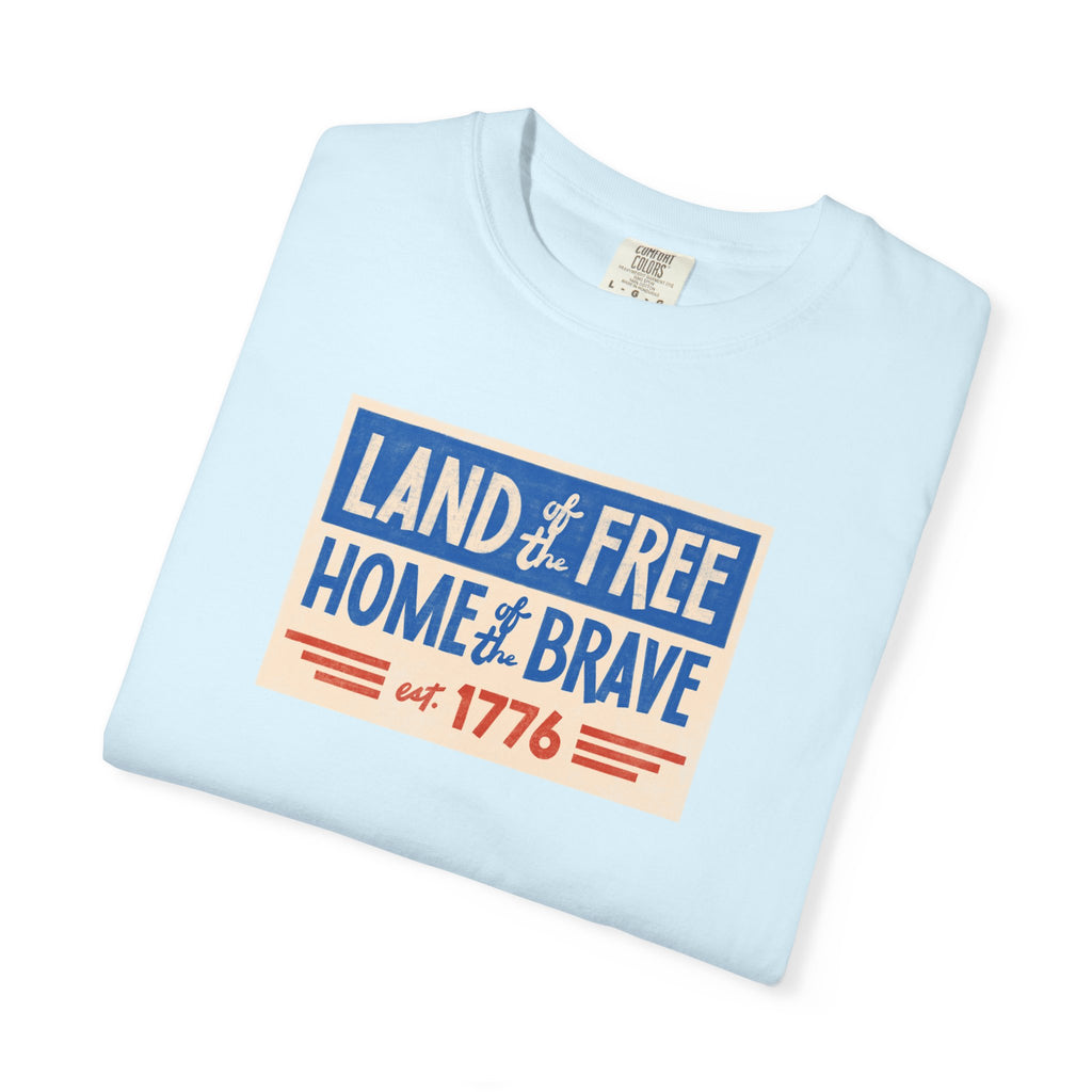 Unisex - Land of the Free Patriotic Tee