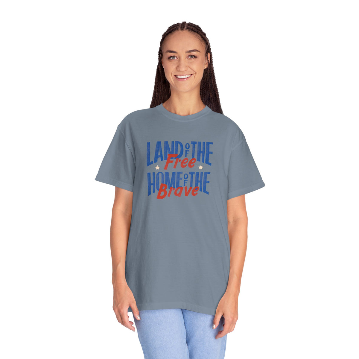 Unisex - Land of the Free Patriotic Tee