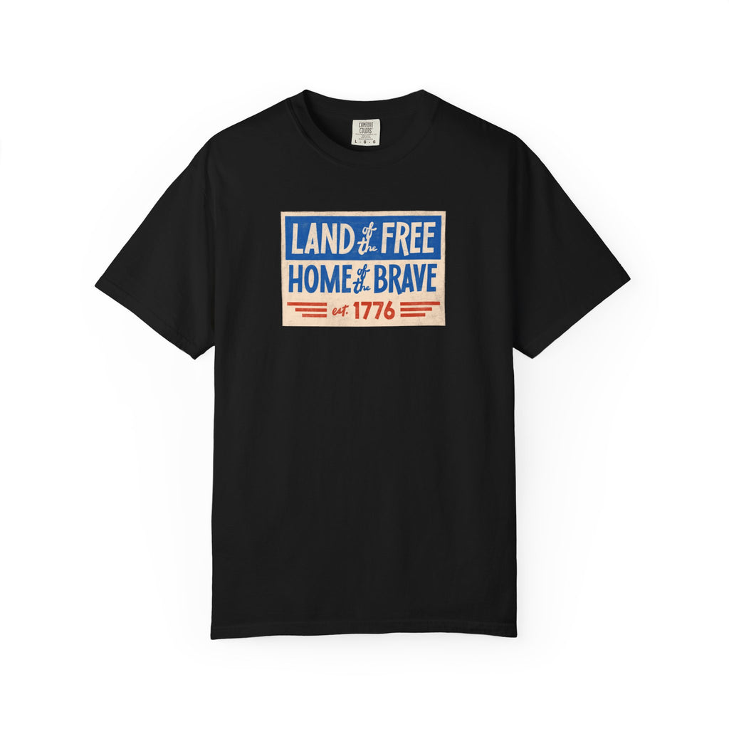 Unisex - Land of the Free Patriotic Tee
