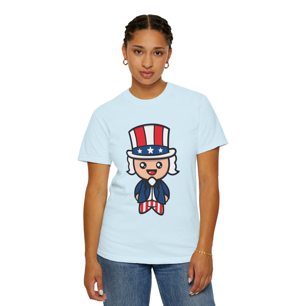 Unisex - All-American Uncle Sam Graphic Tee