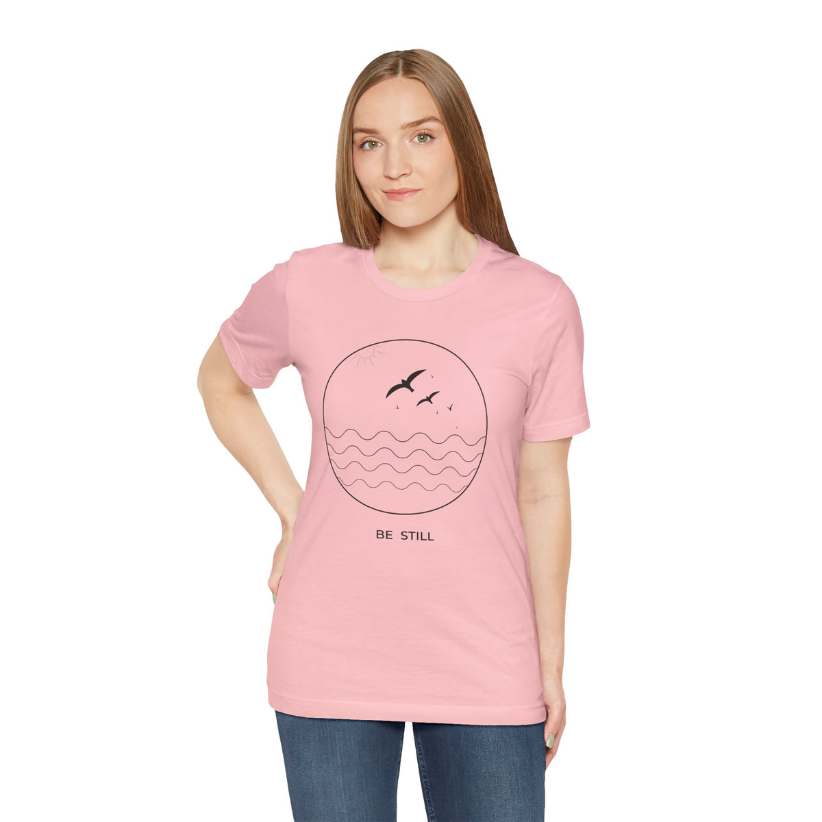 Unisex - Be Still Inspirational Graphic Tee