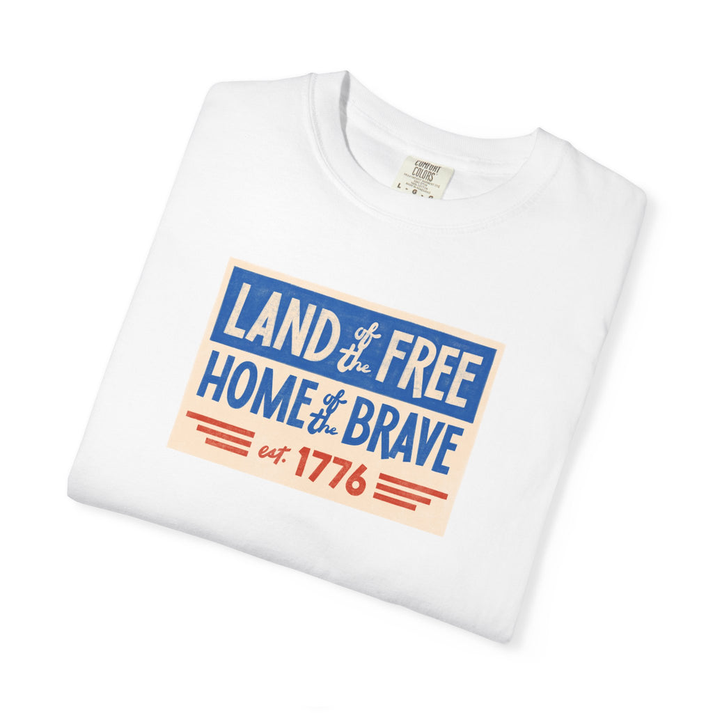 Unisex - Land of the Free Patriotic Tee
