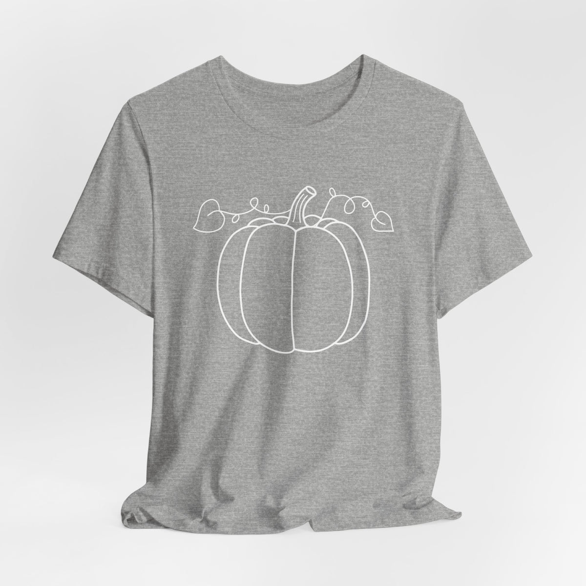 Unisex - Minimal Pumpkin Halloween Tee