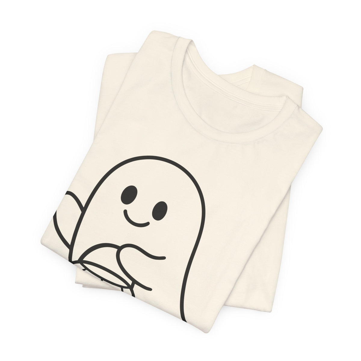 Unisex- Cute Ghost Halloween Tee